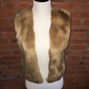 FUR VEST FROM THE LIMITED